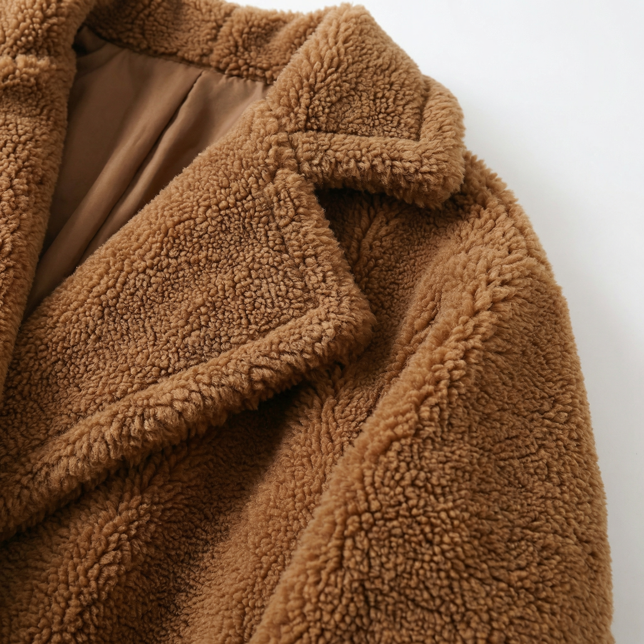 Women’s Long Hooded Coat – Button Front Closure