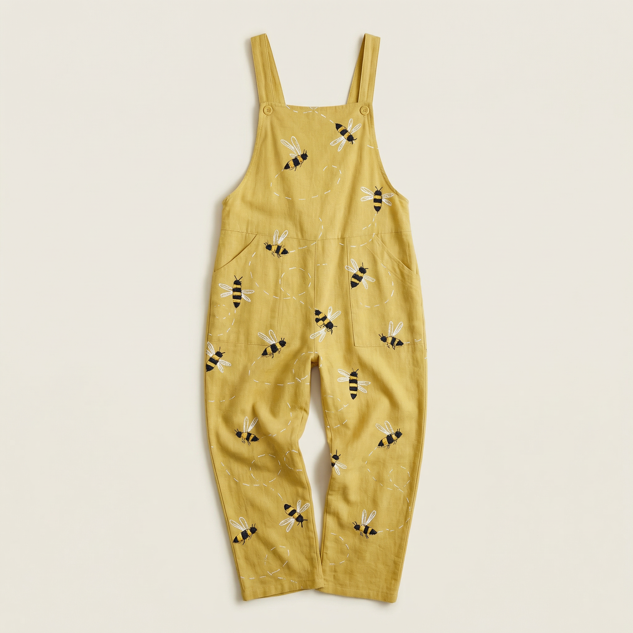 Women’s Sleeveless Jumper – Printed Pattern, Pocket Design