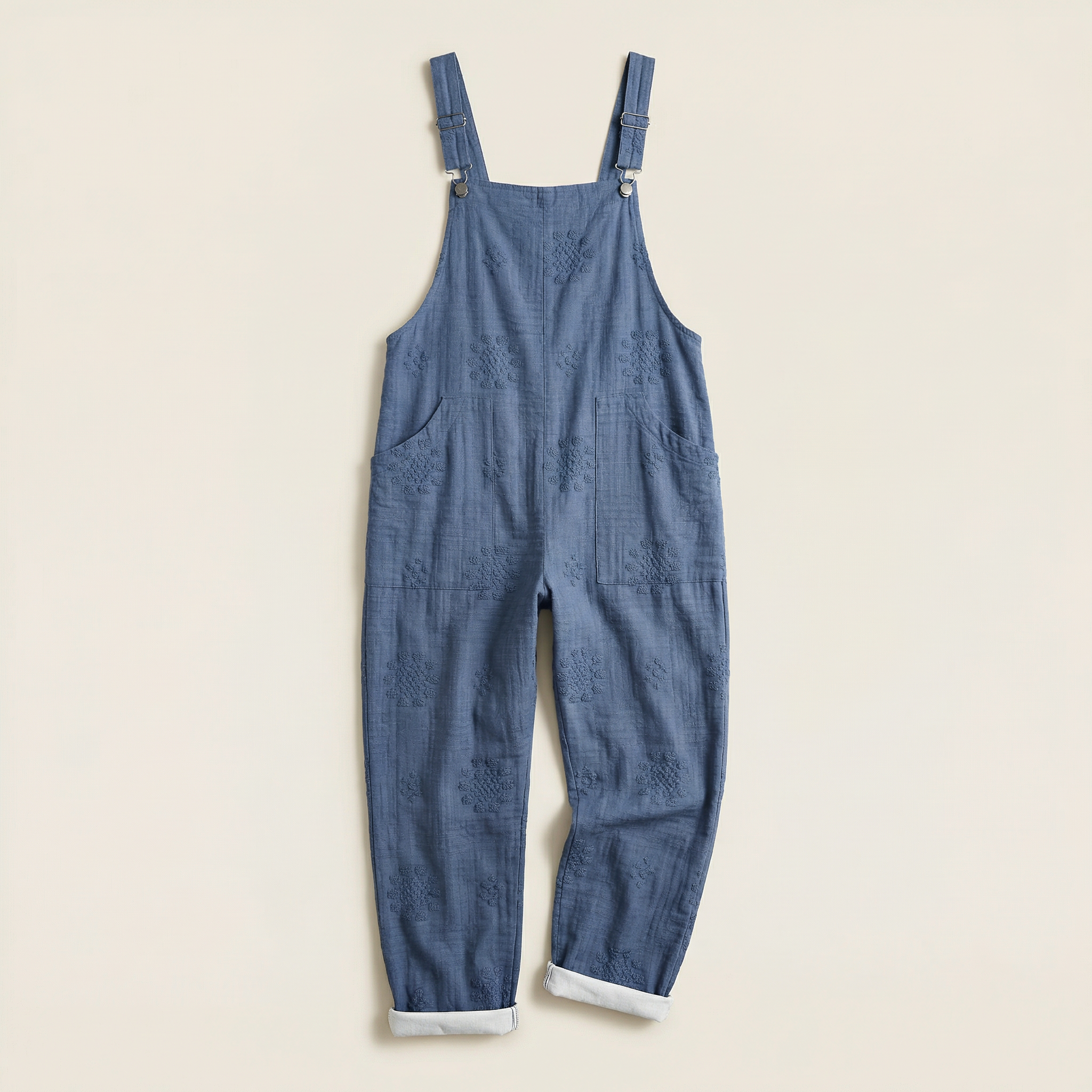 Women’s Sleeveless Jumper – Printed Pattern, Pocket Design