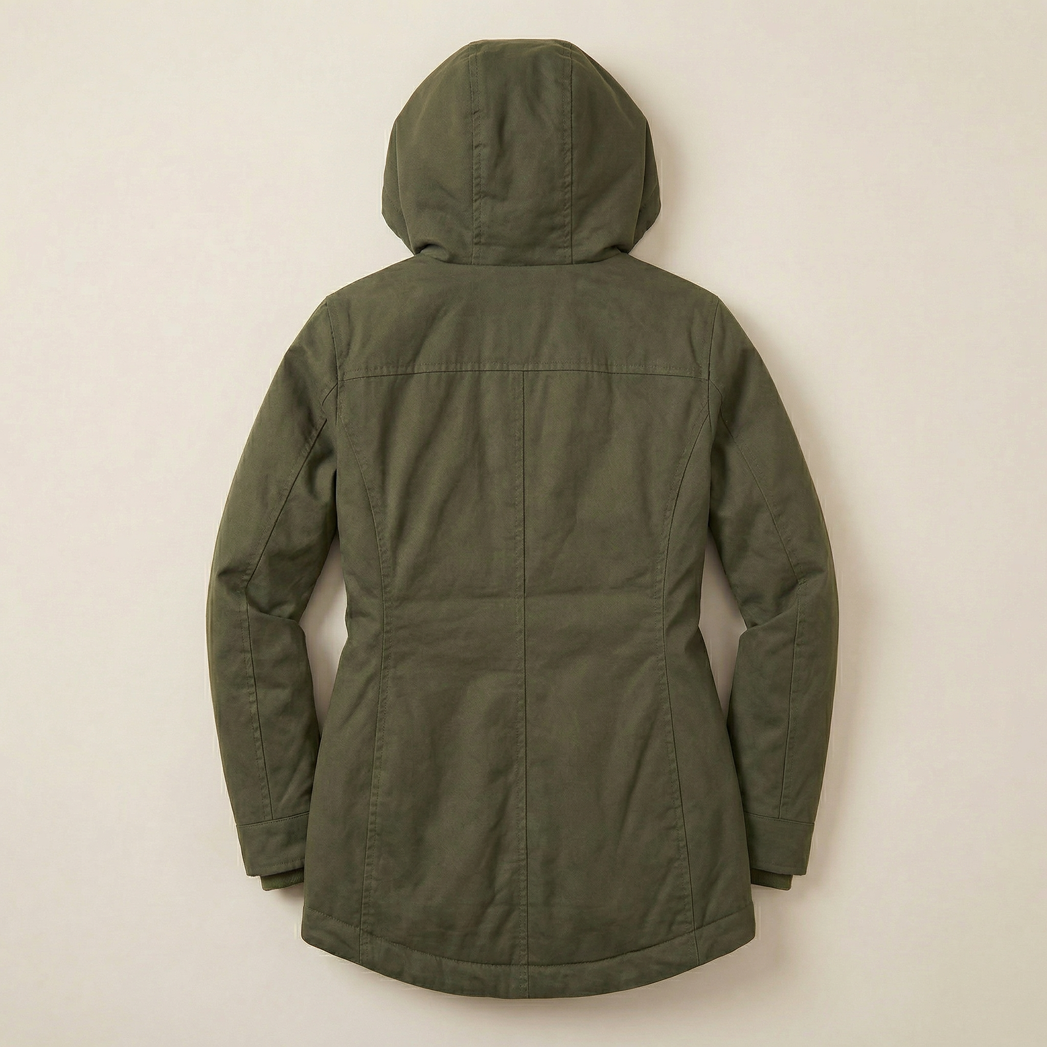 Women’s Winter Jacket – Hooded Design, Zip-Front Closure