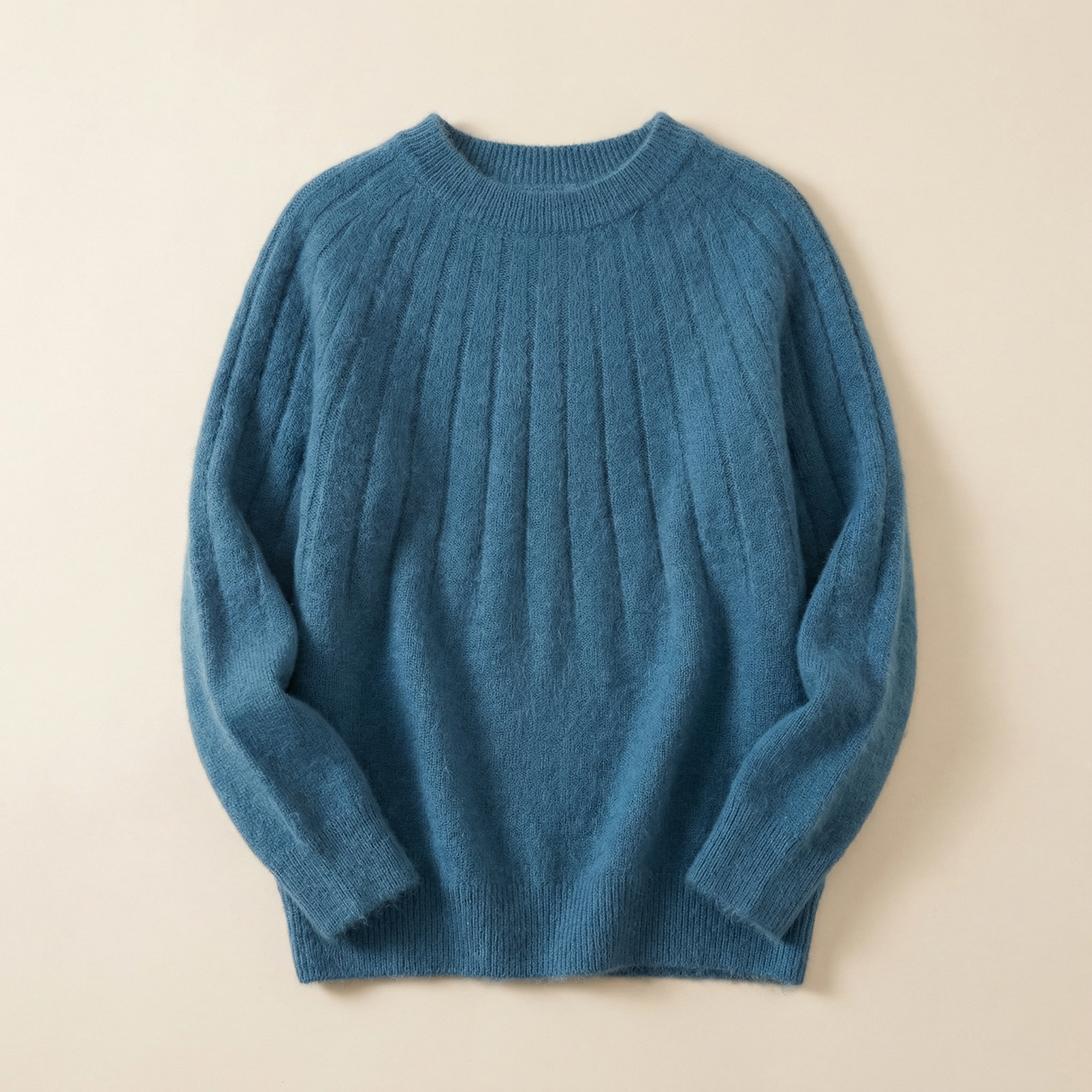 Women’s Knit Sweater – Round Neck Pullover