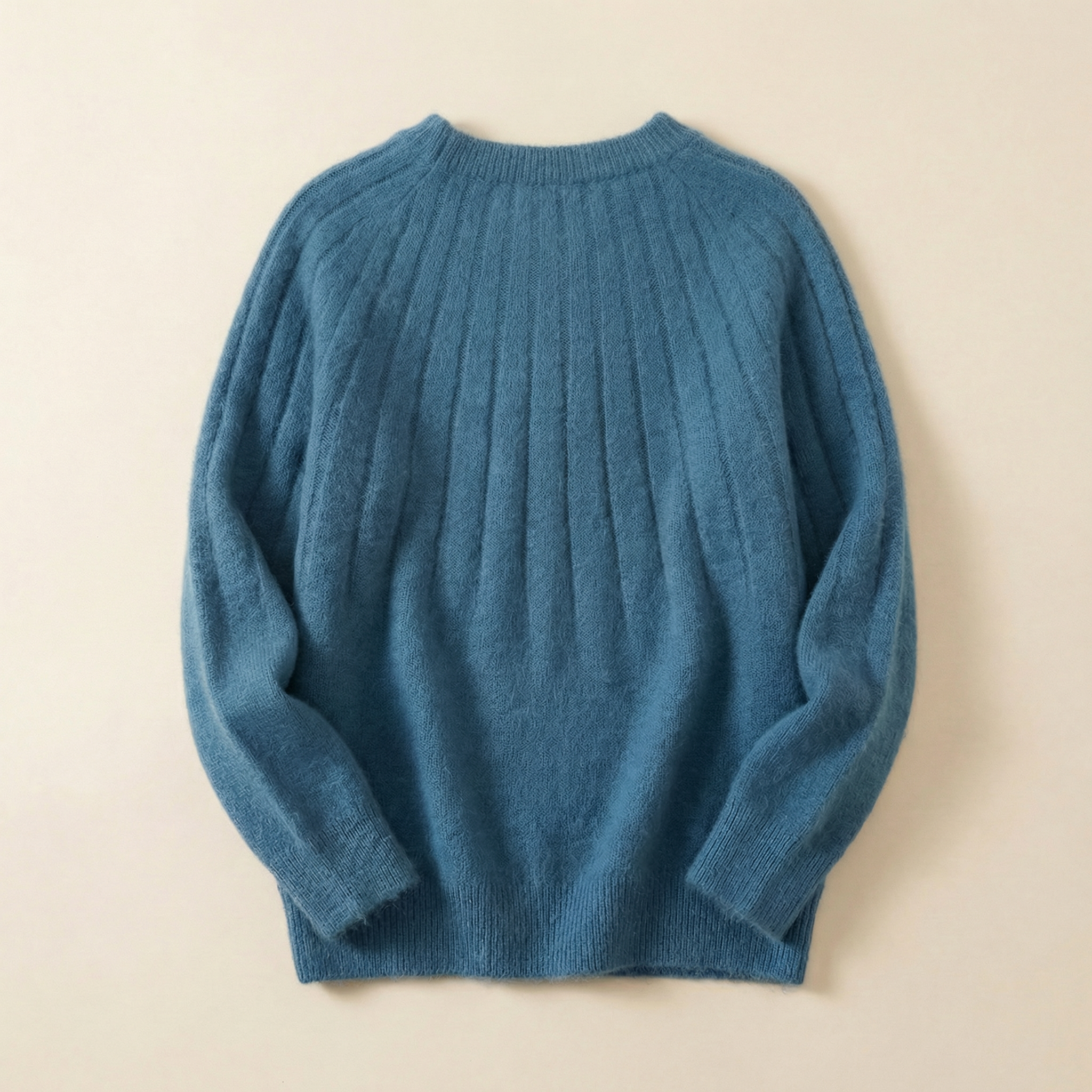 Women’s Knit Sweater – Round Neck Pullover