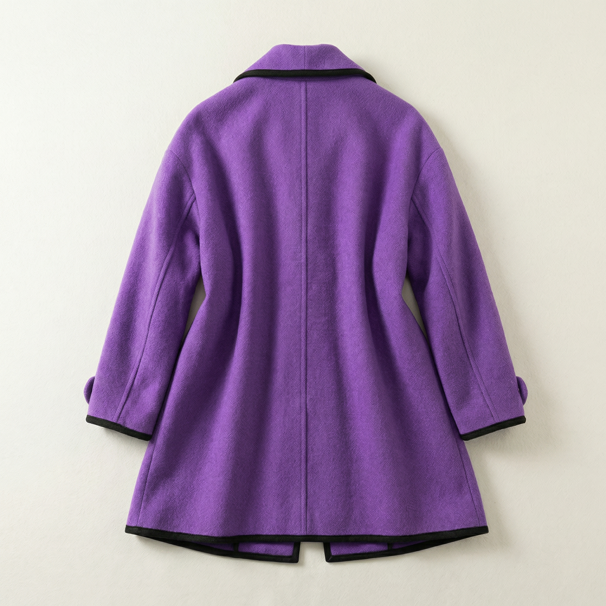 Women’s Mid-Length Coat – Shawl Collar