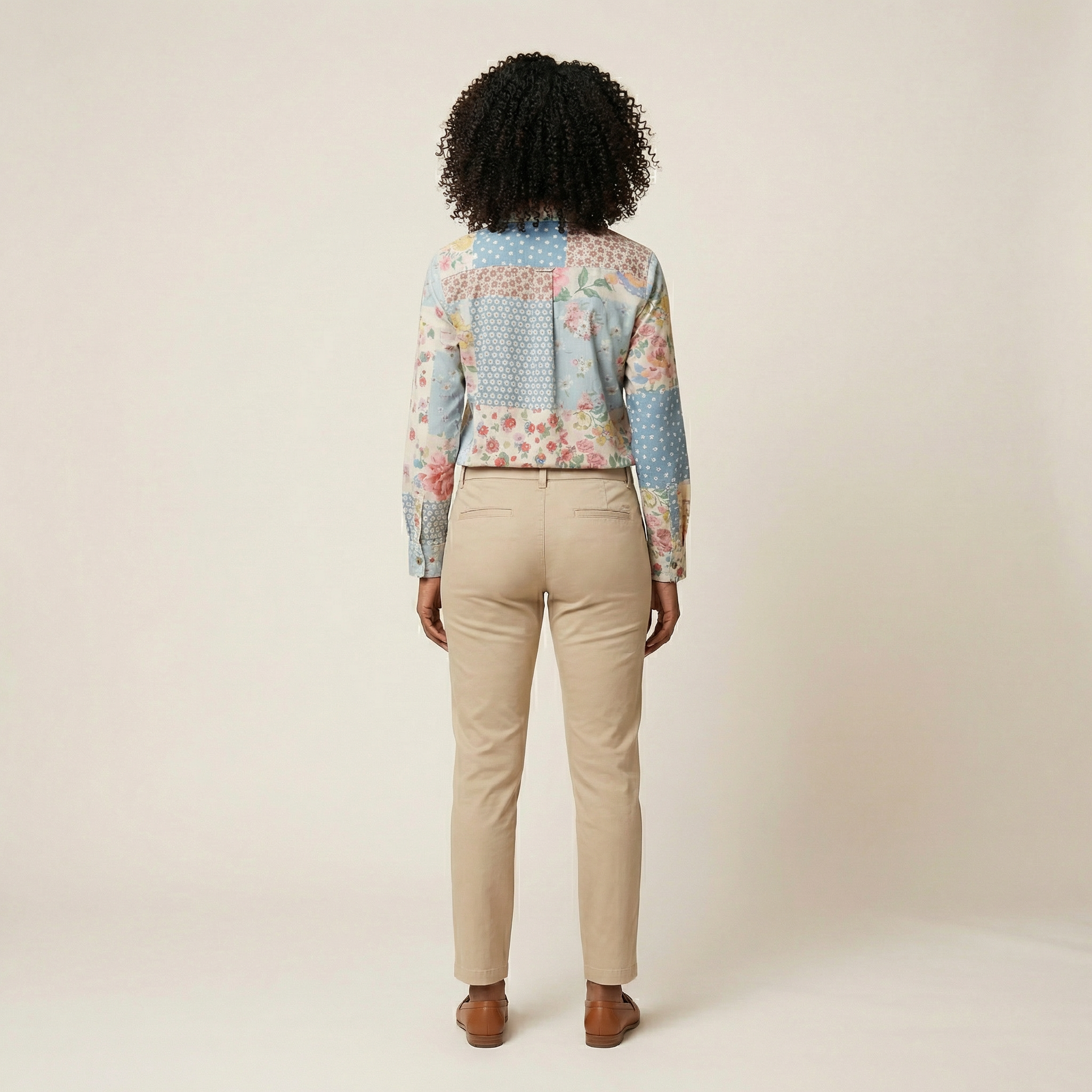 Women’s Printed Shirt – Button Front Design