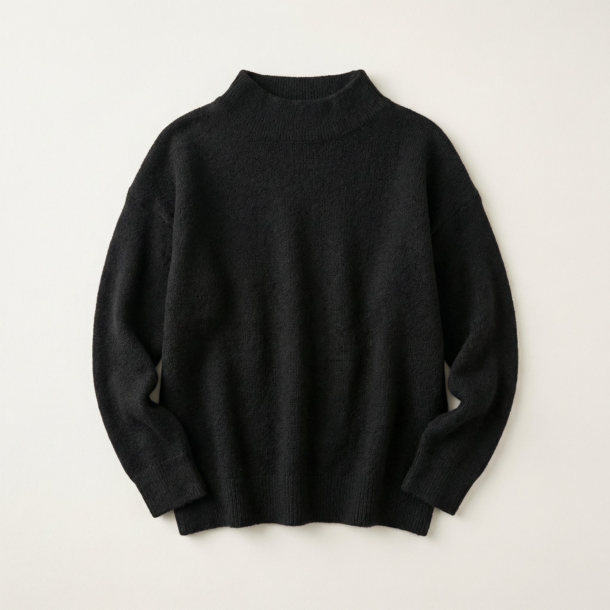 Women’s Solid Color Long Sleeve – Crew Neck Knit Sweater