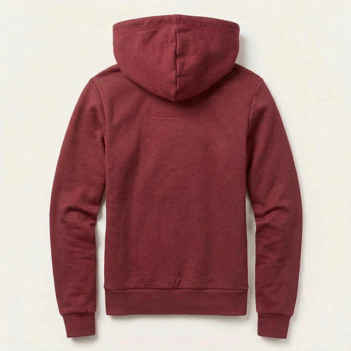 Women’s Hooded Sweatshirt – Zip-Front Design with Kangaroo Pocket