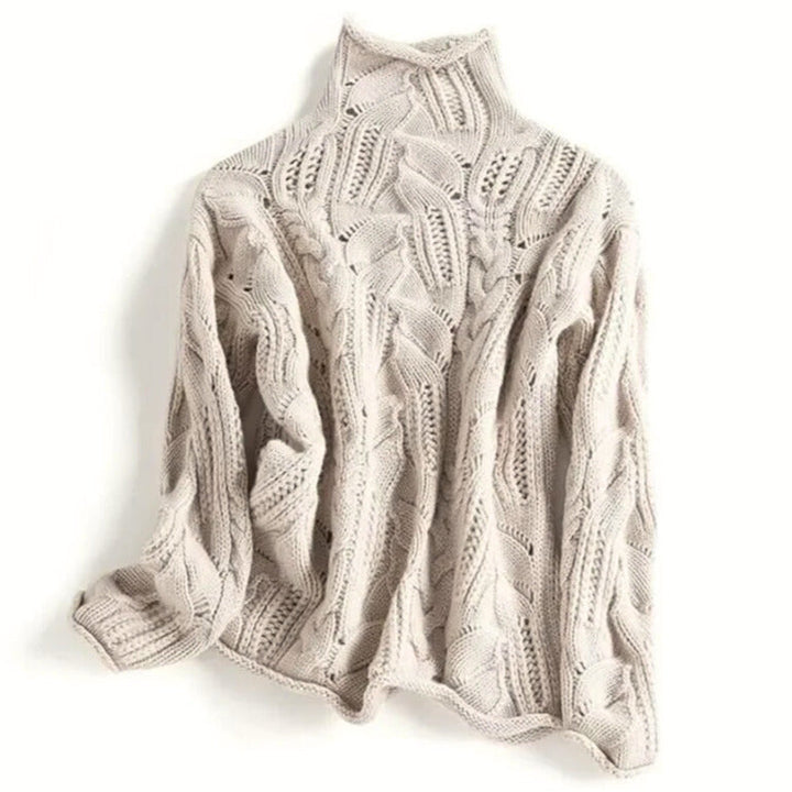 Elizabeth Cashmere Turtleneck Sweater