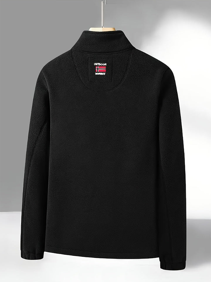 Julius Veste Polaire Outdoor Homme – Soft, Warm &amp; Light with Protective Collar