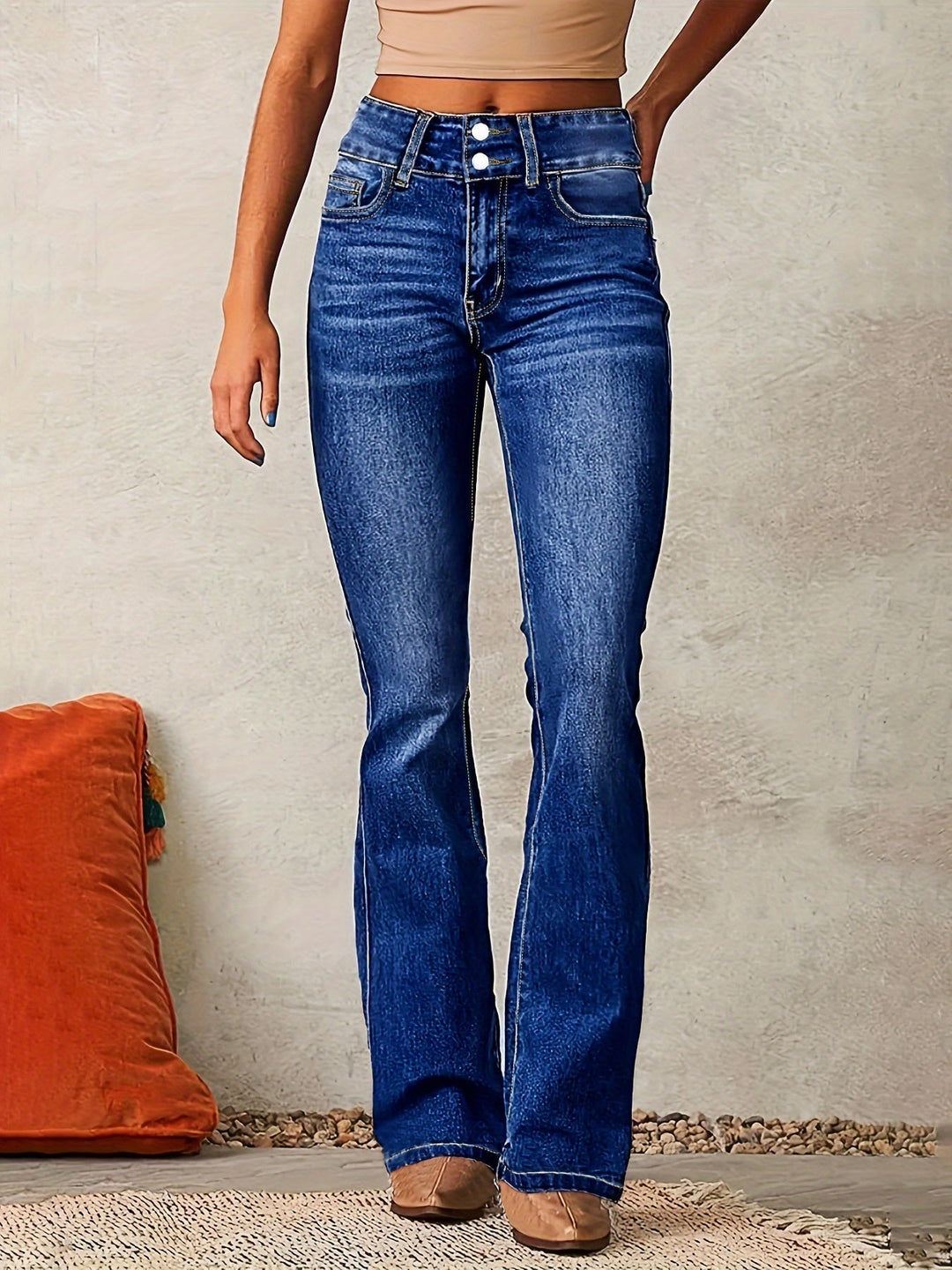 Lina | Everyday High-Waisted Flares