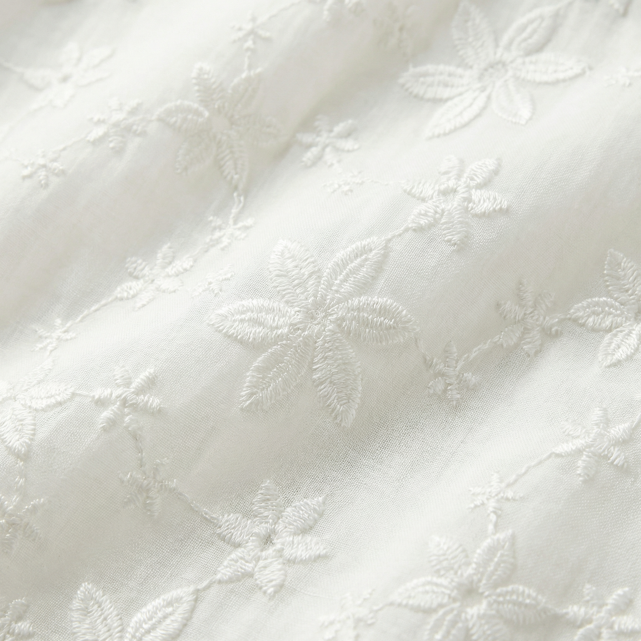 Women’s Short-Sleeve Blouse – High Neck Lace Design