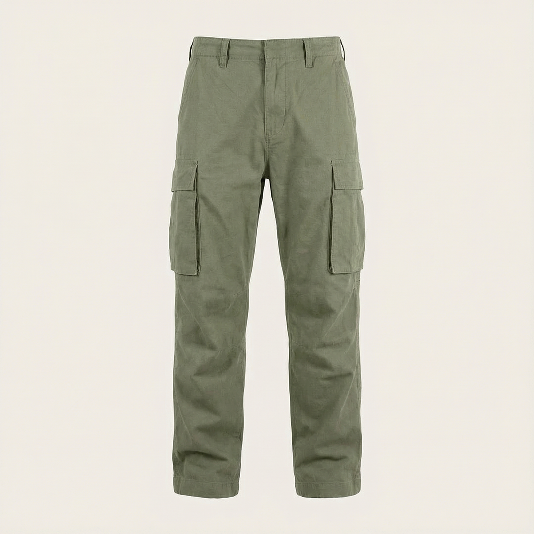 Multi-Pocket Casual Cargo Pants for Men