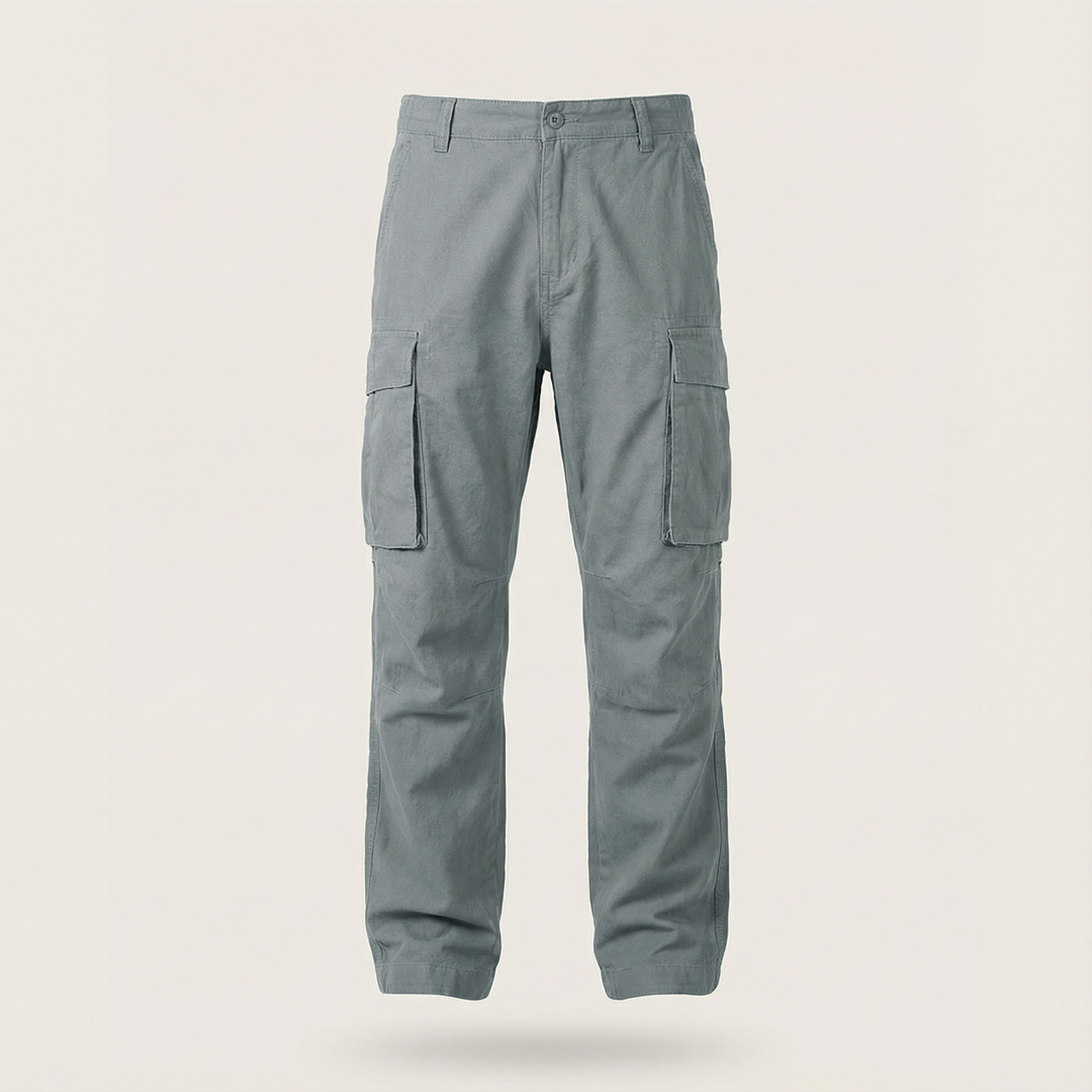 Multi-Pocket Casual Cargo Pants for Men