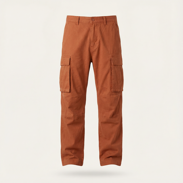Multi-Pocket Casual Cargo Pants for Men