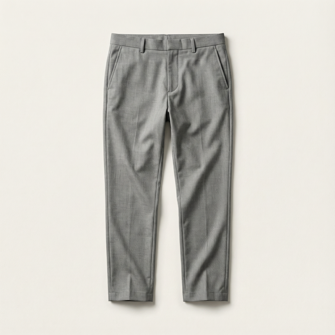 Men’s Chino Pants – Tapered Leg, Ankle-Length Design