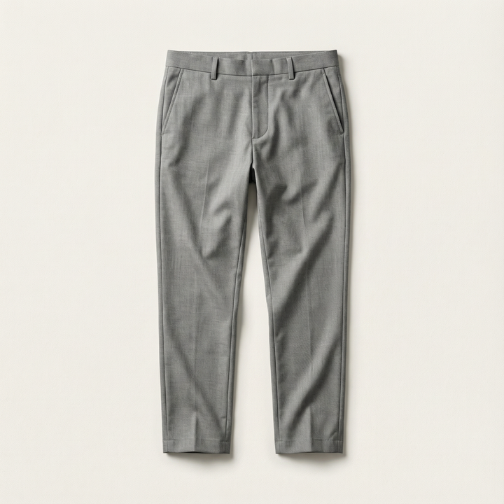 Men’s Chino Pants – Tapered Leg, Ankle-Length Design