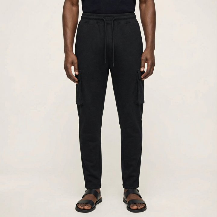 Men’s Jogger Pants – Tapered Leg, Utility Pocket Design