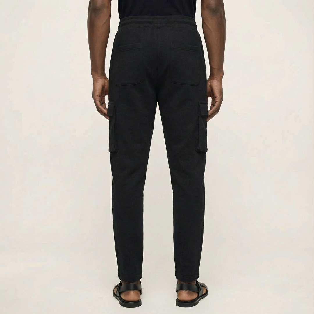 Men’s Jogger Pants – Tapered Leg, Utility Pocket Design