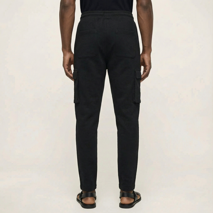 Men’s Jogger Pants – Tapered Leg, Utility Pocket Design