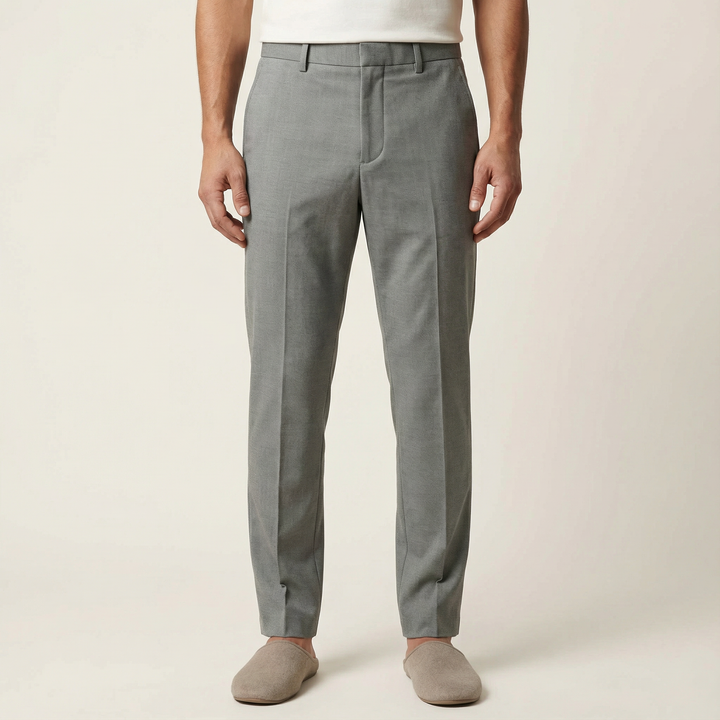 Men’s Chino Pants – Tapered Leg, Ankle-Length Design