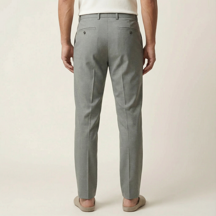Men’s Chino Pants – Tapered Leg, Ankle-Length Design