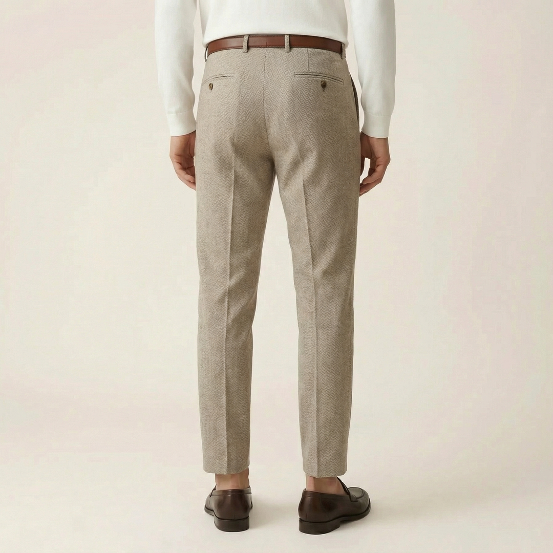 Men’s Pants – Slim Fit, Ankle-Length Design