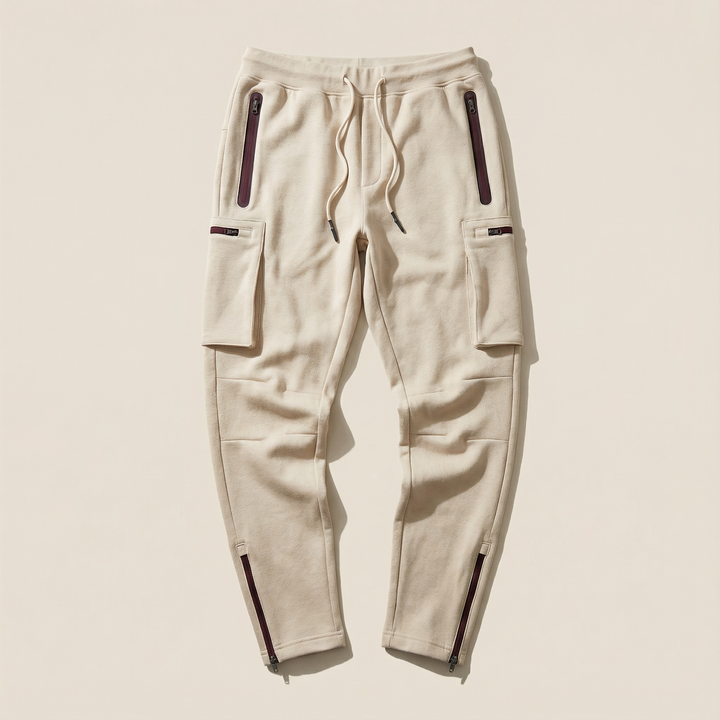 Men’s Jogger Pants – Tapered Leg, Utility Pocket Design
