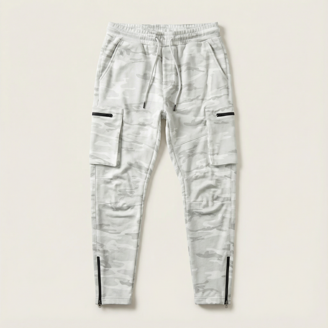 Men’s Jogger Pants – Tapered Leg, Utility Pocket Design