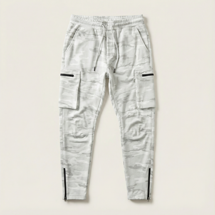 Men’s Jogger Pants – Tapered Leg, Utility Pocket Design