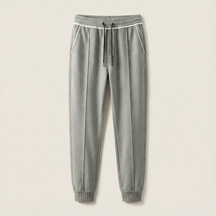 Men’s Jogger Pants – Elastic Waist, Tapered Leg