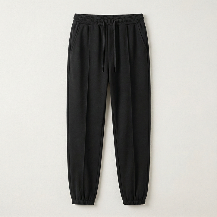 Men’s Jogger Pants – Elastic Waist, Tapered Leg