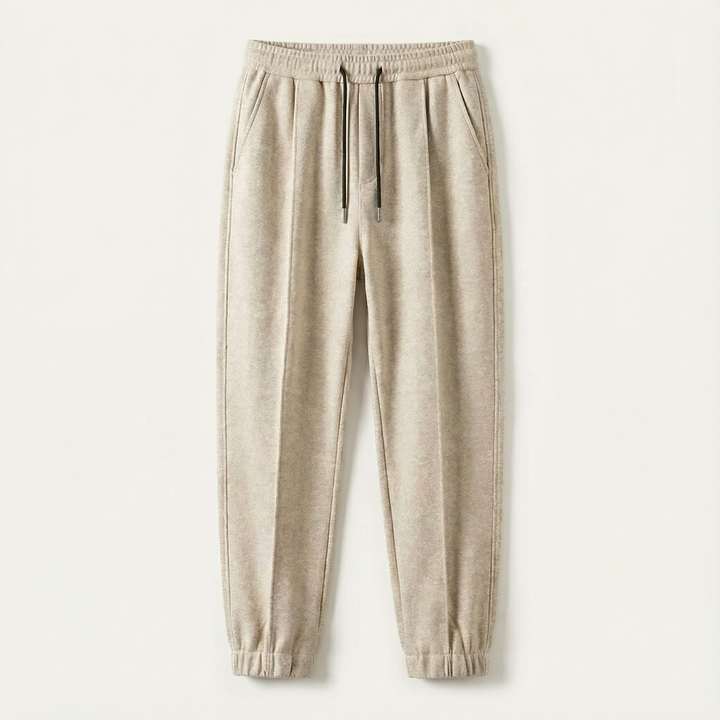 Men’s Jogger Pants – Elastic Waist, Tapered Leg