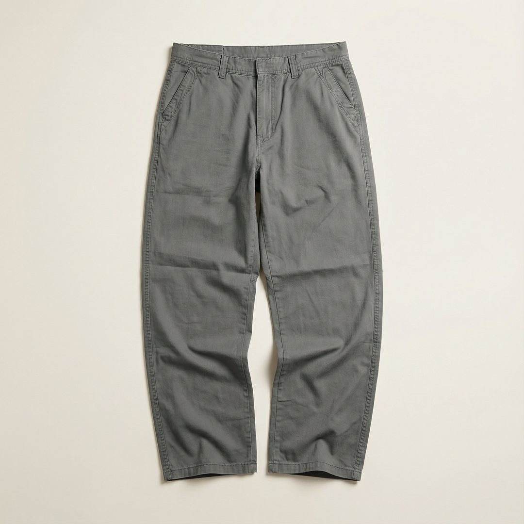 Men’s Chino Pants – Elastic Waist, Relaxed Fit
