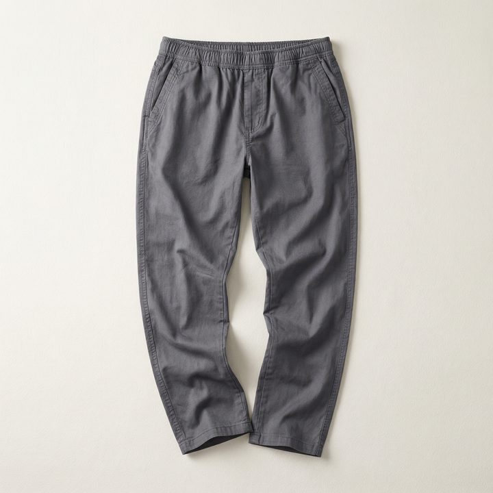 Men’s Chino Pants – Elastic Waist, Relaxed Fit
