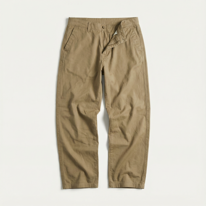 Men’s Chino Pants – Elastic Waist, Relaxed Fit