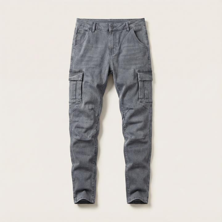 Men’s Cargo Pants – Slim Fit, Side Pocket Design