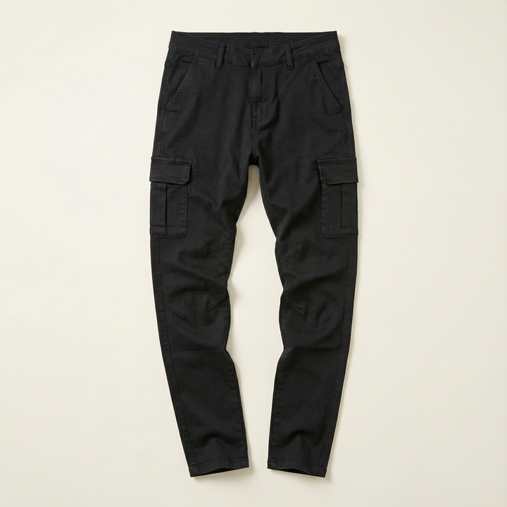 Men’s Cargo Pants – Slim Fit, Side Pocket Design