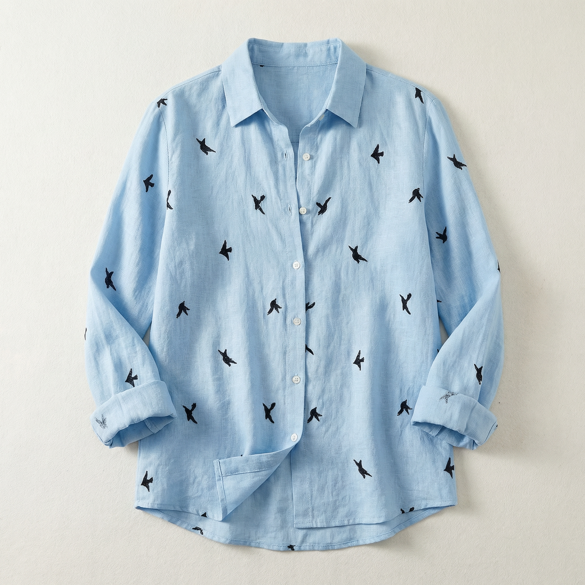 Women’s Shirt – Long Sleeve Button Front