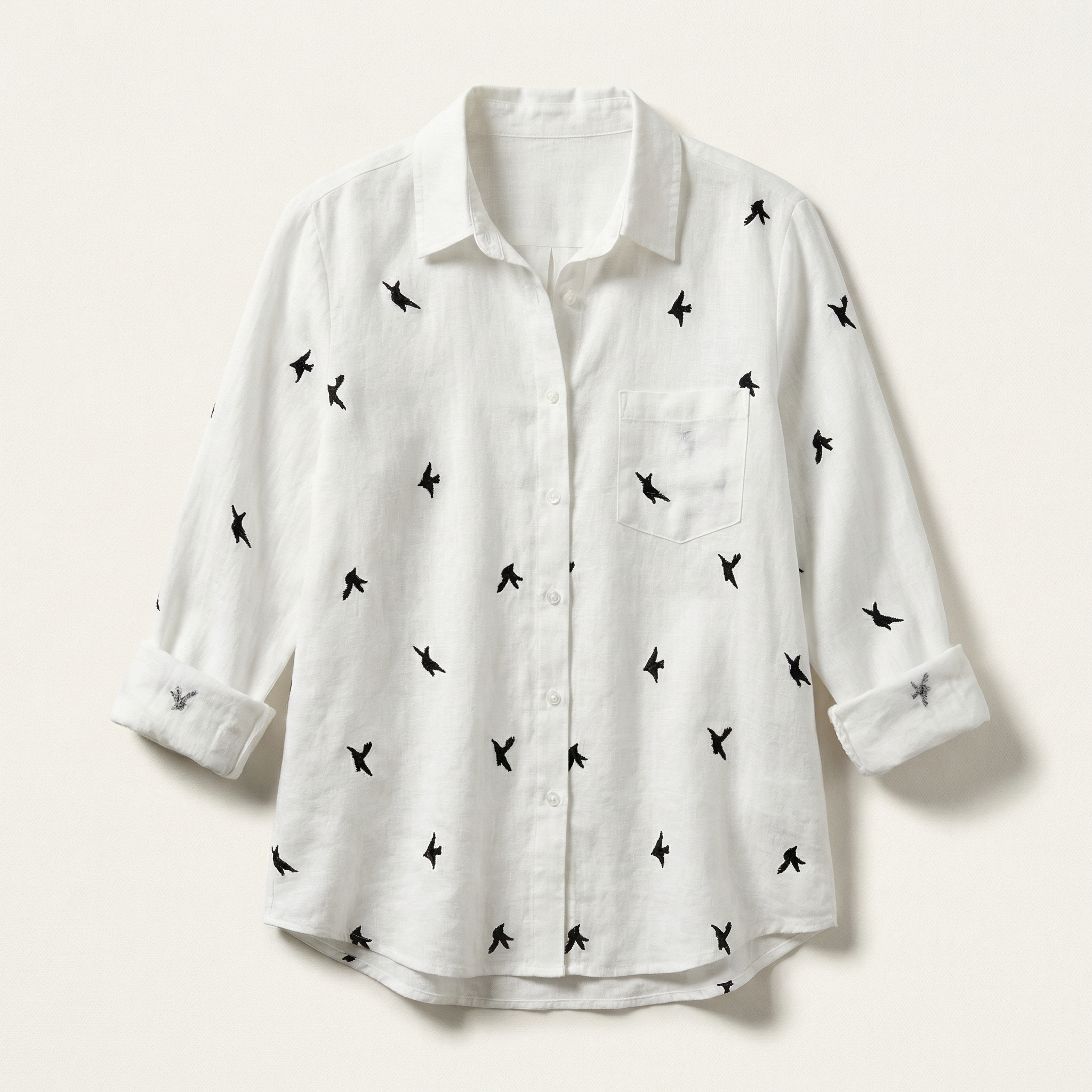 Women’s Shirt – Long Sleeve Button Front