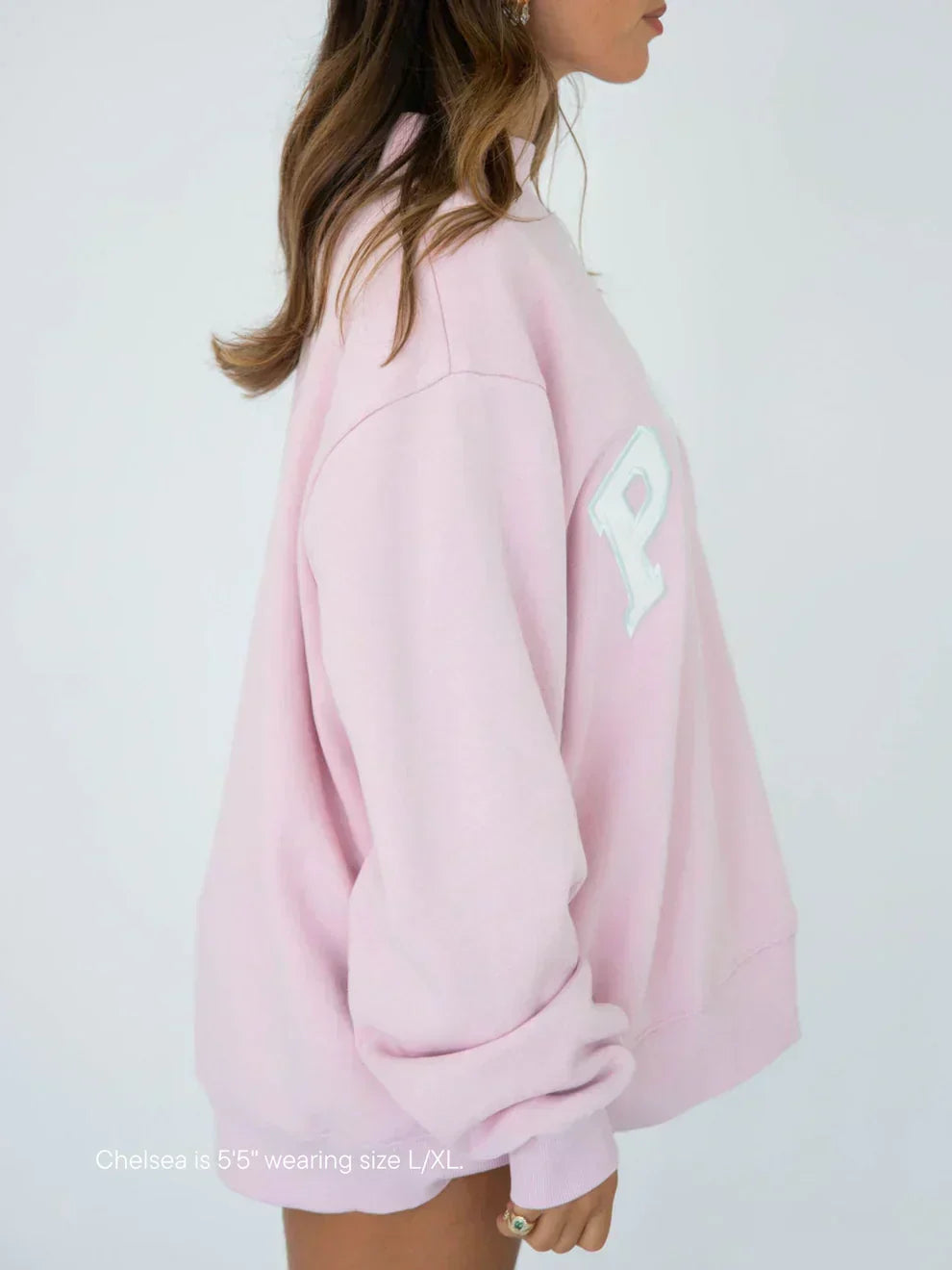 June | Vintage Varsity Mockneck Sweatshirt