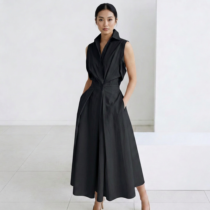 Summer Blanc Midi Dress