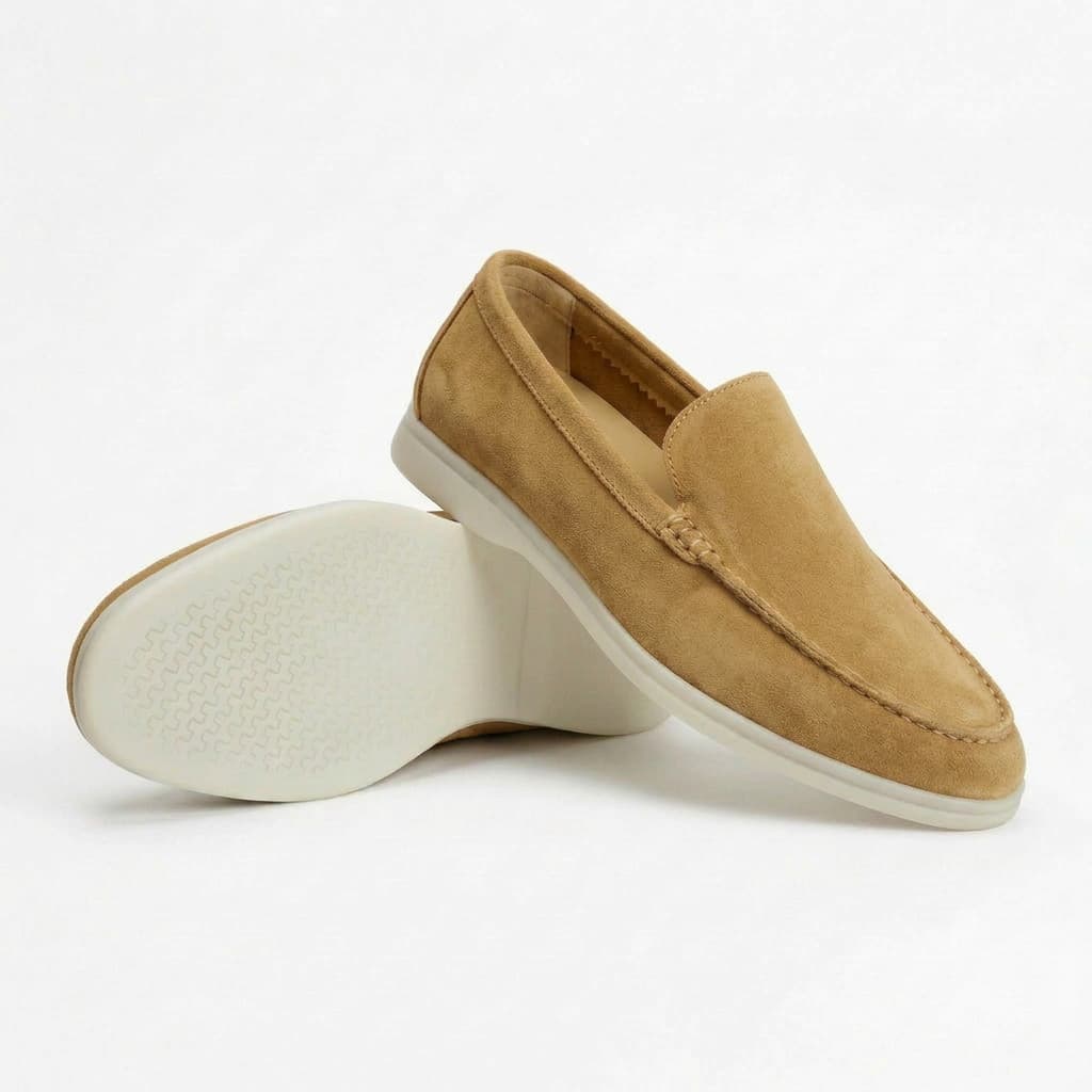 Enzo Suede Loafers – Cushioned Comfort