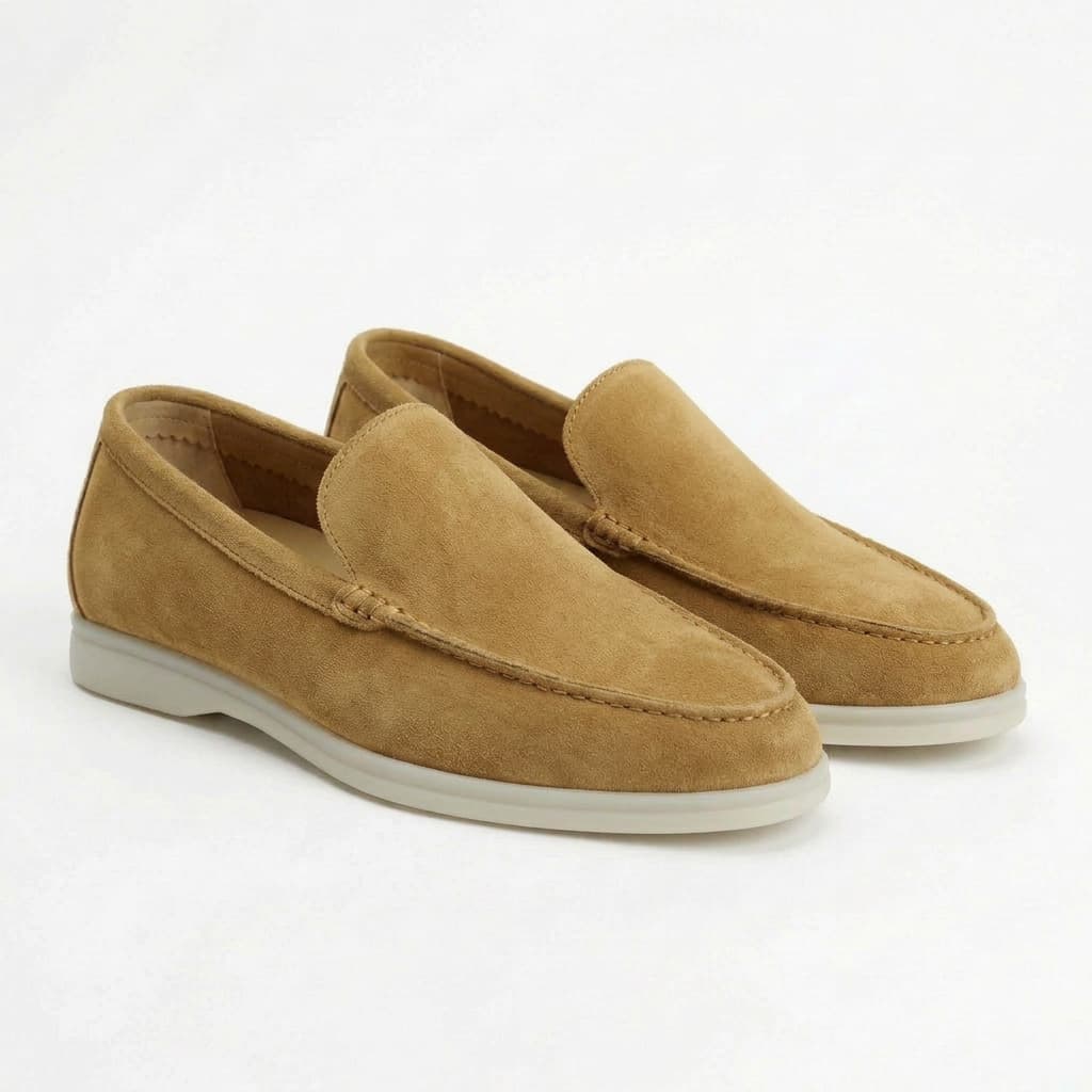 Enzo Suede Loafers – Cushioned Comfort