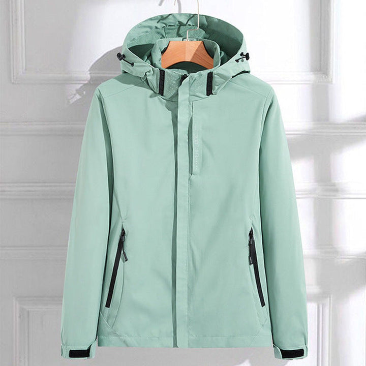 Waterproof Hooded Rain Jacket for Women