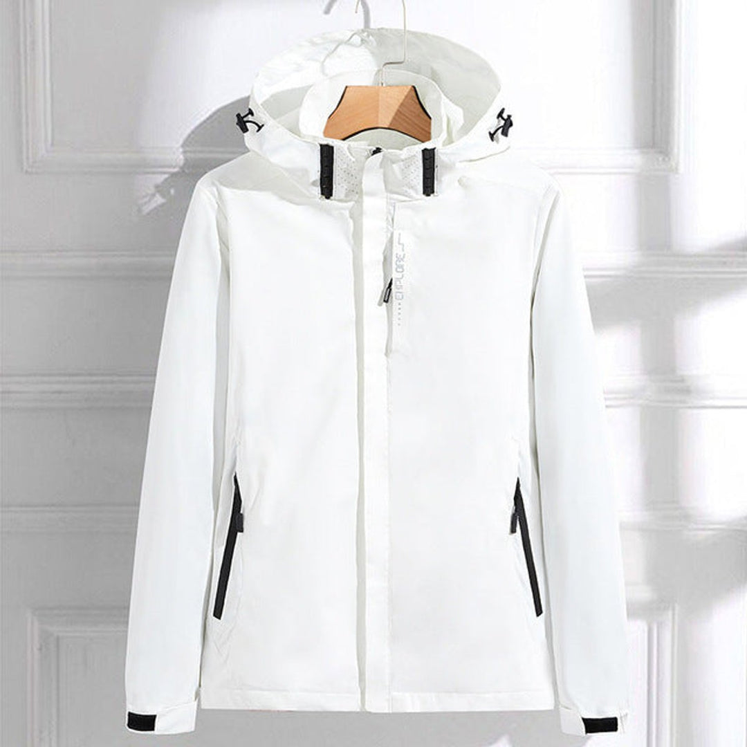 Waterproof Hooded Rain Jacket for Women