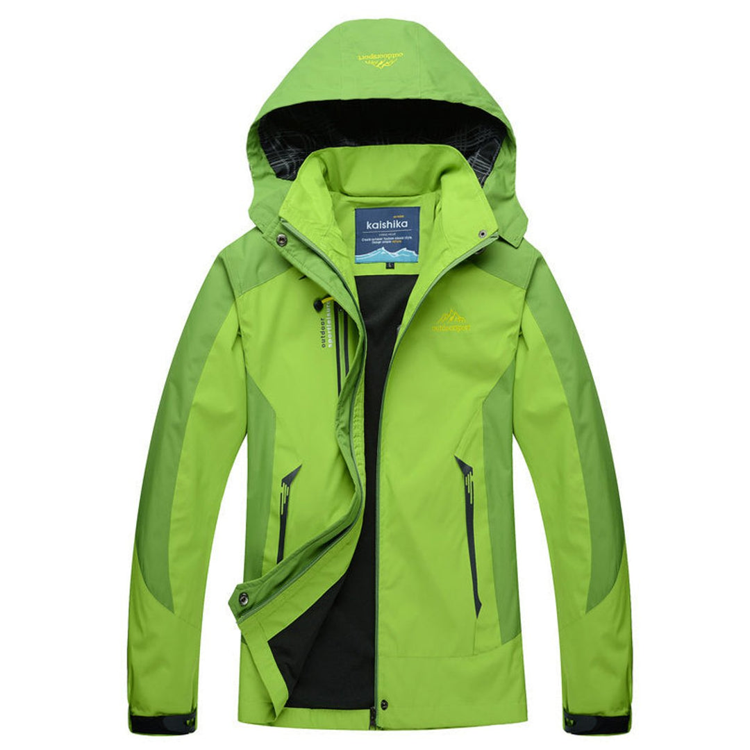 Waterproof Colorblock Shell Jacket for Women