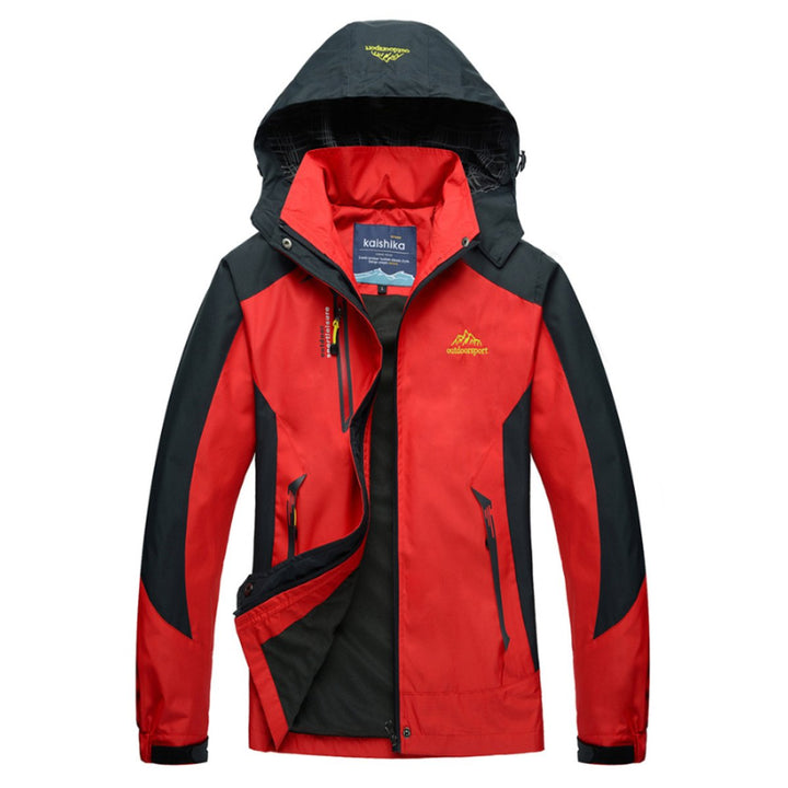 Waterproof Colorblock Shell Jacket for Women
